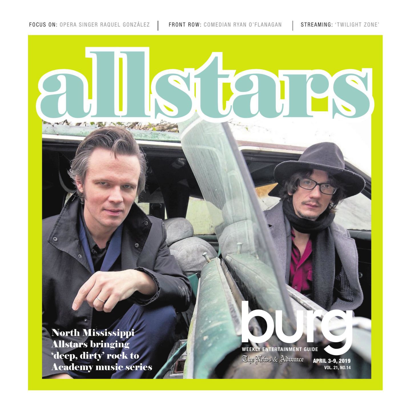 4 - April 3 - North Mississippi Allstars